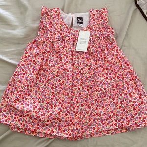 NWT Tea Collection Dress - Floral Size 9-12